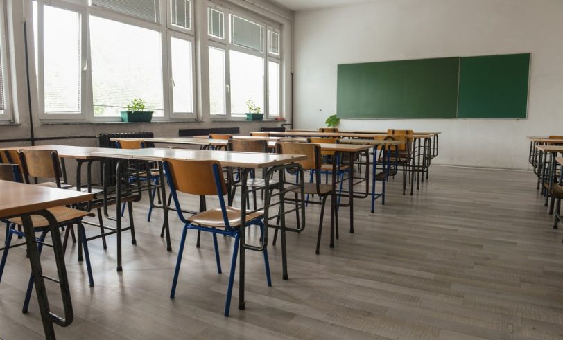 Empty classroom