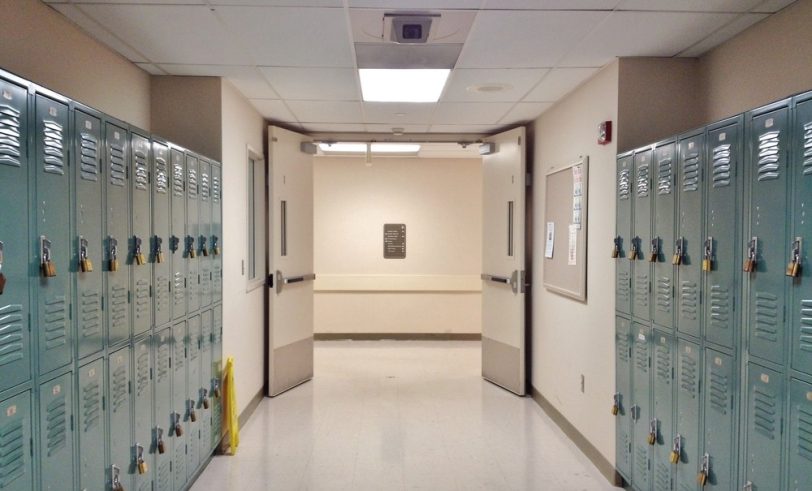 School hallway