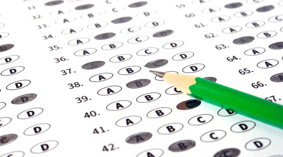 School test, education growth, test score increases, celebrating education quality