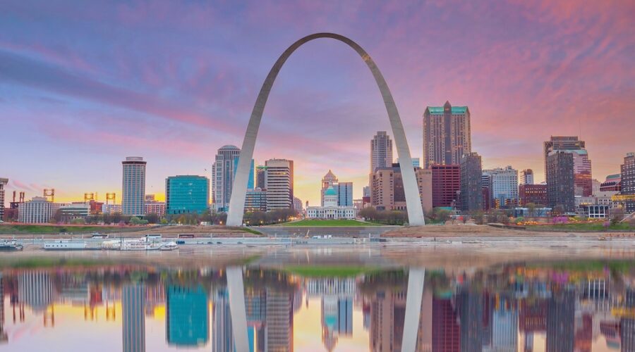 St. Louis skyline, St. Louis policy, subsidies, economic development policy